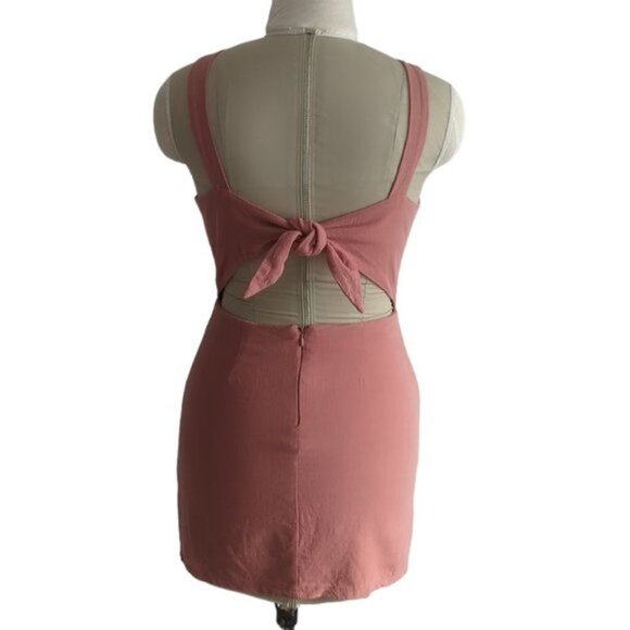 One Clothing Los Angeles Square Neck Mini Dress - Picture 3 of 4